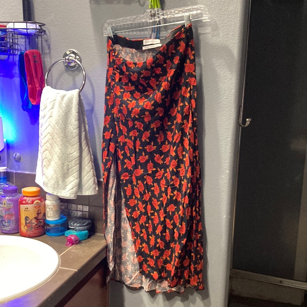 Urban Outfitters Floral Maxi Skirt size M